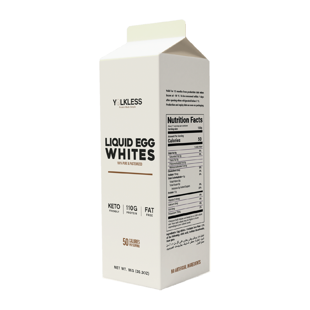 Yolkless Liquid Egg Whites